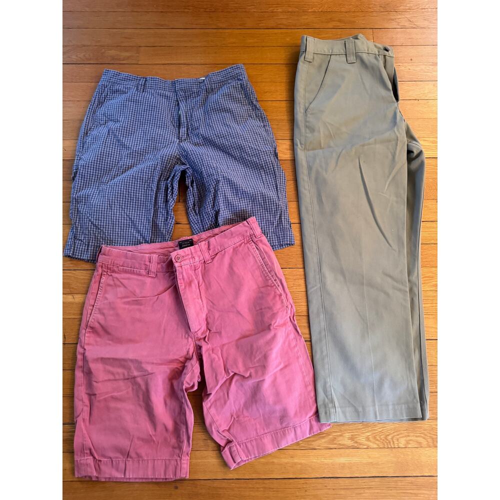 Mens Size 32 J.Crew &  Carhatt Pants - 3pc Lot